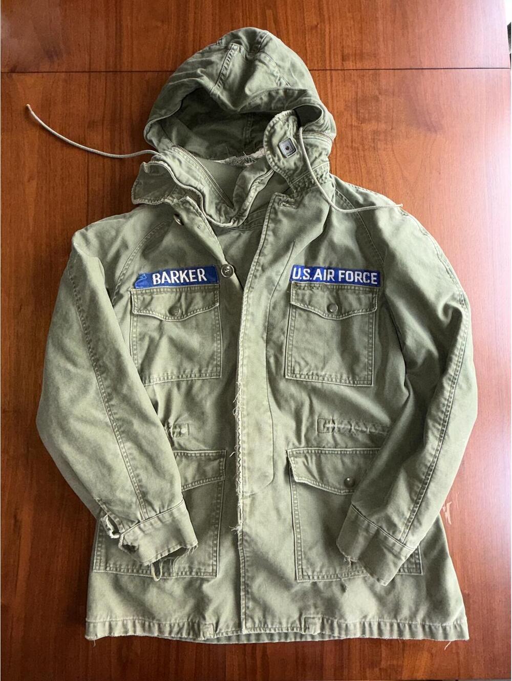 Vintage 1965 U.S. Air Force OG-107 Field Jacket - Size SL